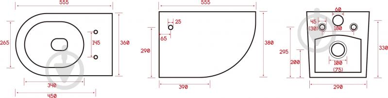 Унитаз подвесной VOLLE Amadeus 13-06-055 - фото 3