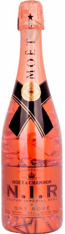 Шампанское Moёt & Chandon Moet + Chandon Nectar Imperial Rose сухое 750 мл - фото 1