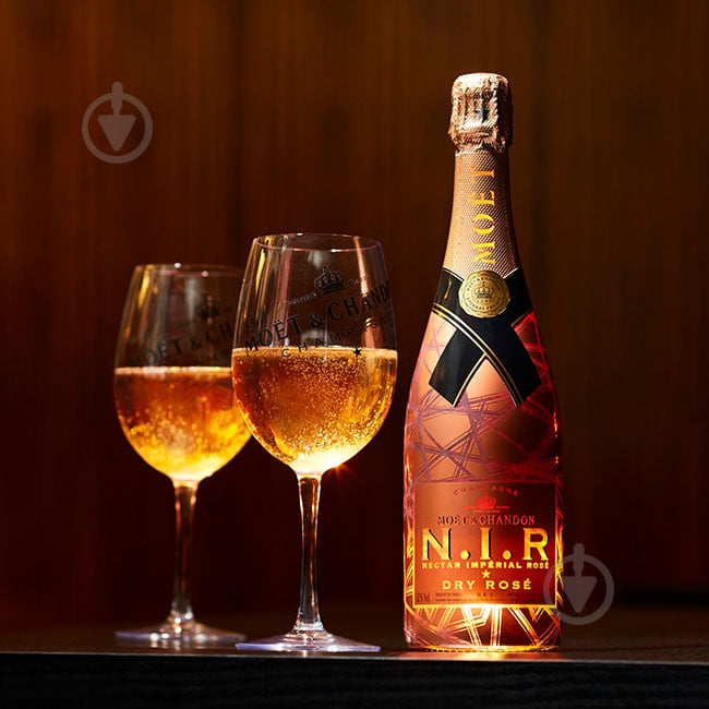 Шампанське Moёt & Chandon Moet + Chandon Nectar Imperial Rose сухе 750 мл - фото 2