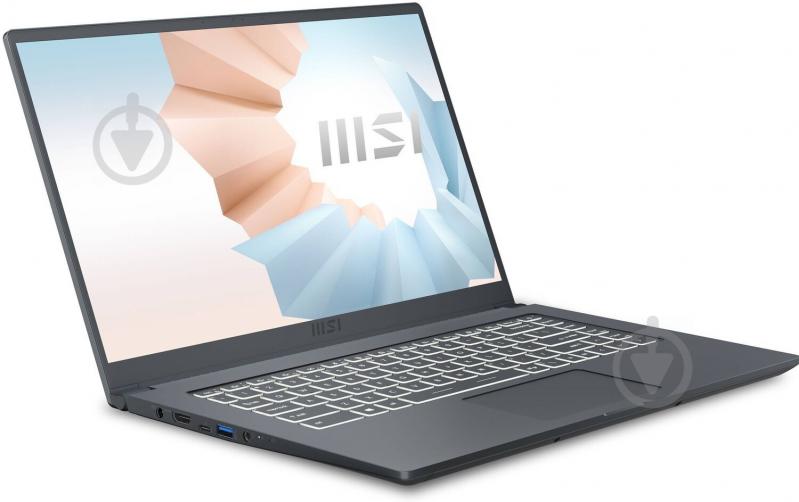 Ноутбук MSI Modern 15 15,6 (M15A10M-644XUA) grey - фото 2