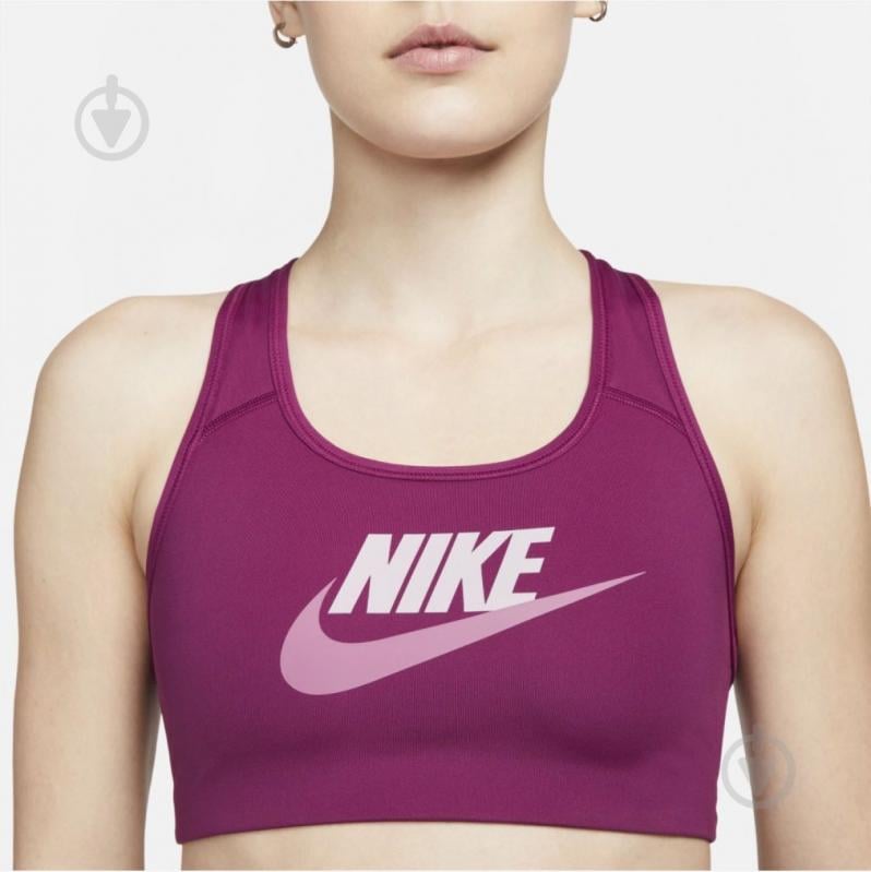 Бра Nike Dri-Fit Swoosh Pink DM0579-610 р.XS рожевий - фото 3