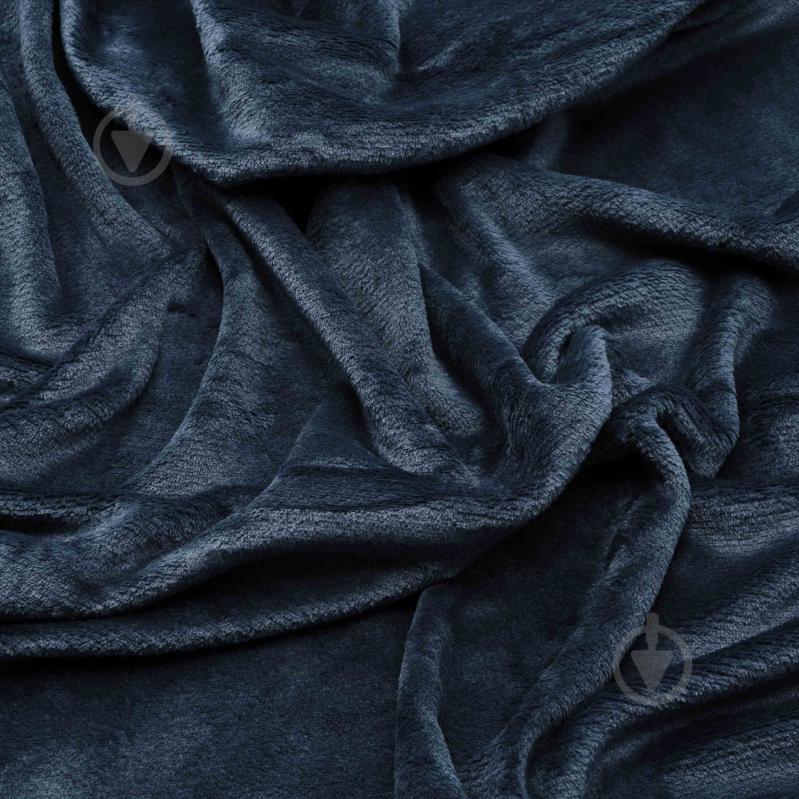 Плед Flannel 200x220 см темно-синий ARDESTO - фото 4