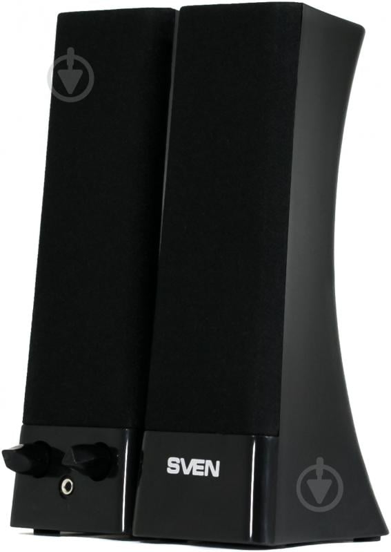 Акустическая система Sven 230 2.0 black - фото 3 Акустическая система Sven 230 2.0 black - фото 3