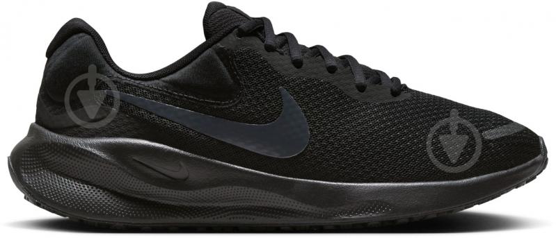 Кроссовки женские демисезонные Nike W REVOLUTION 7 FB2208-002 р.39 черные - фото 1