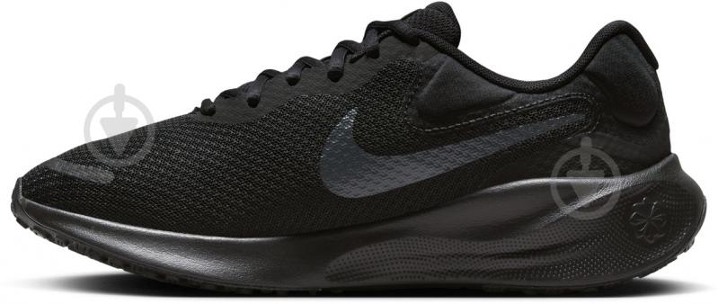 Кроссовки женские демисезонные Nike W REVOLUTION 7 FB2208-002 р.39 черные - фото 4