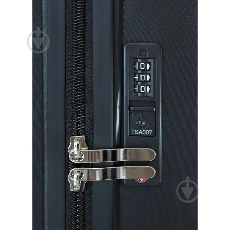 Чемодан Eagle 96 л черный L - фото 6