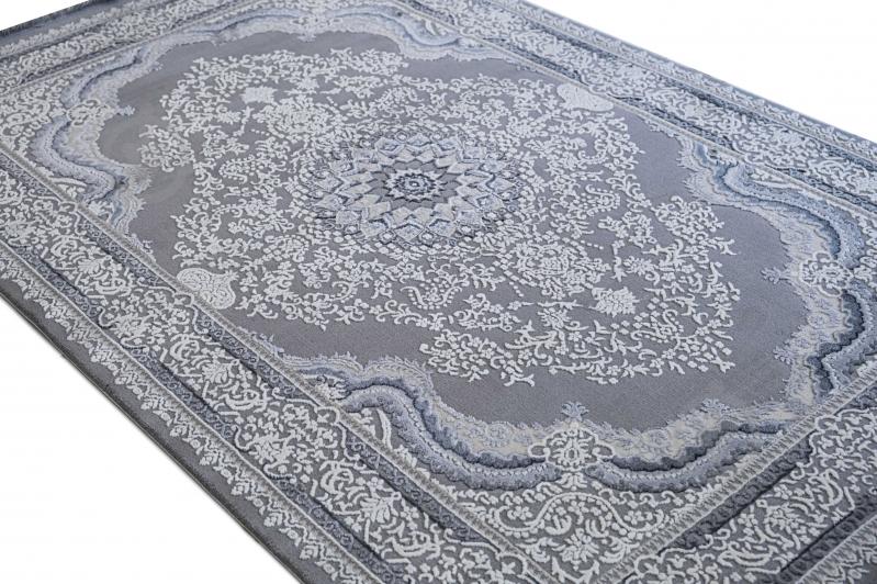 Килим Karmen Carpet GALERIA GL040G GREY/GREY 120x180 см D - фото 4