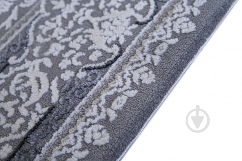 Килим Karmen Carpet GALERIA GL040G GREY/GREY 120x180 см D - фото 3