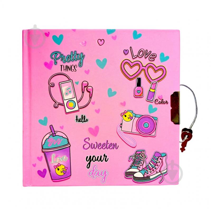 Блокнот Malevaro Дівчачі мрії 135x135 мм - фото 1