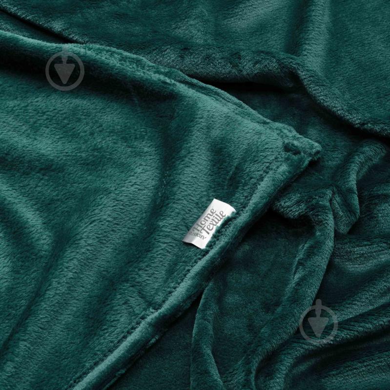 Плед Flannel 200x220 см изумрудный ARDESTO - фото 3