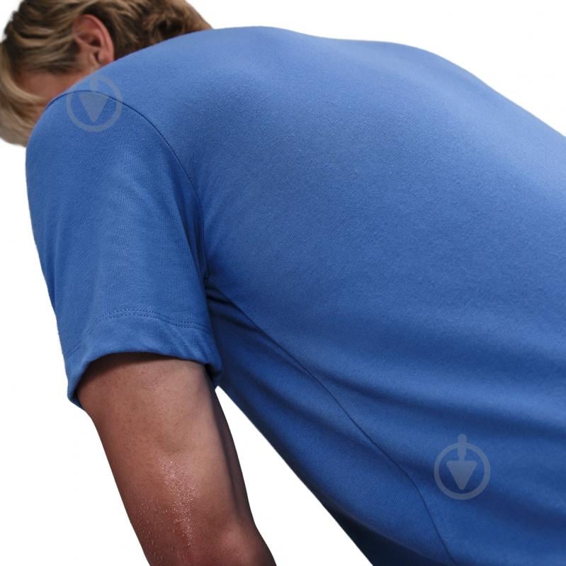 Футболка Nike M NK DF TEE DFC CREW SOLID AR6029-411 р.S голубой - фото 4 Футболка Nike M NK DF TEE DFC CREW SOLID AR6029-411 р.S голубой - фото 4