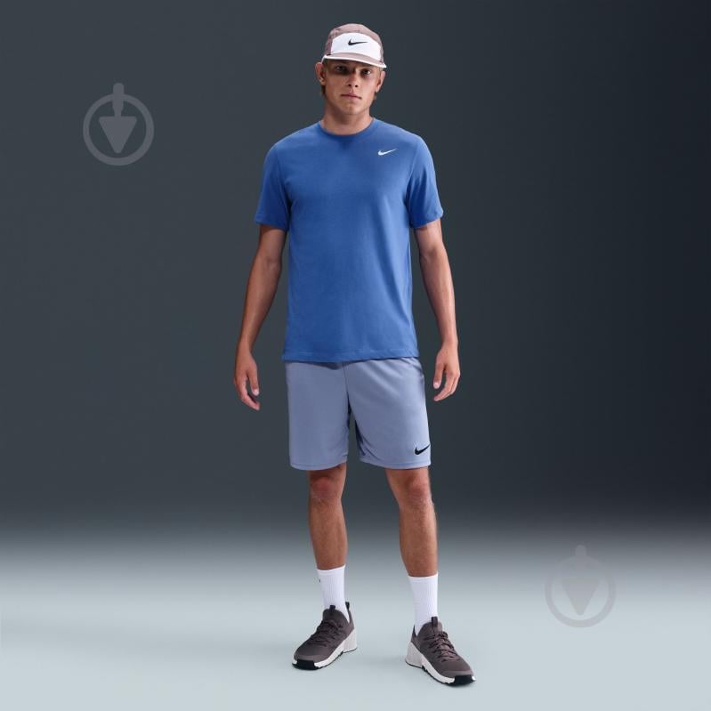 Футболка Nike M NK DF TEE DFC CREW SOLID AR6029-411 р.S голубой - фото 7 Футболка Nike M NK DF TEE DFC CREW SOLID AR6029-411 р.S голубой - фото 7