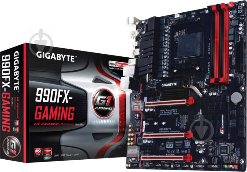 Материнская плата Gigabyte GA-990FX-GAMING (Socket AM3+, AMD 990FX, ATX) - фото 4