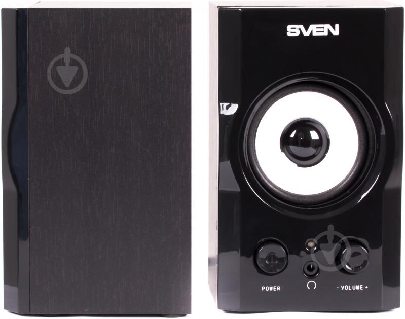 Акустическая система Sven SPS-605 2.0 black - фото 3