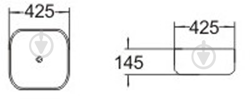 Умивальник VOLLE 13-01-030 - фото 2