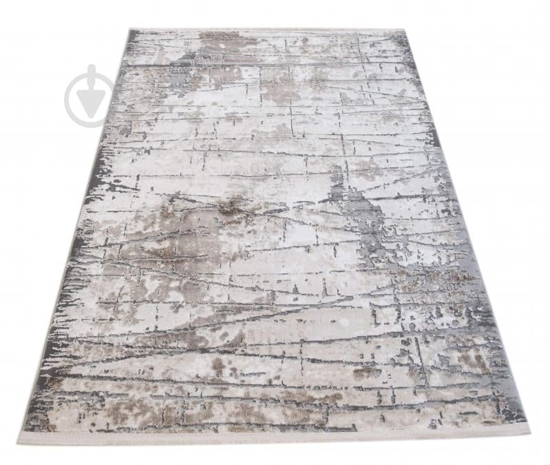 Килим Karmen Carpet GALYA PLUS S3802A GREY/GREY 160x230 см D - фото 3