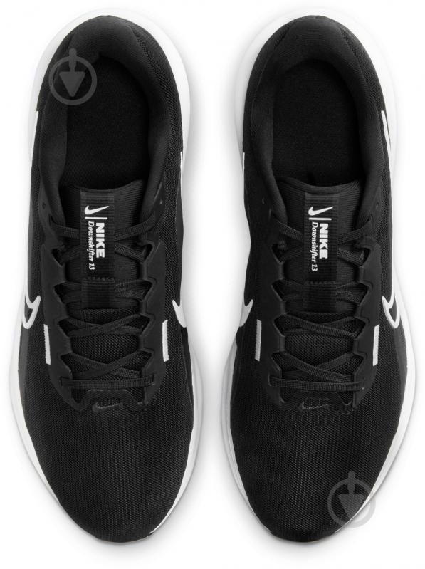 Кросівки чоловічі Nike DOWNSHIFTER 13 FD6454-001 р.49,5 чорно-білі - фото 5