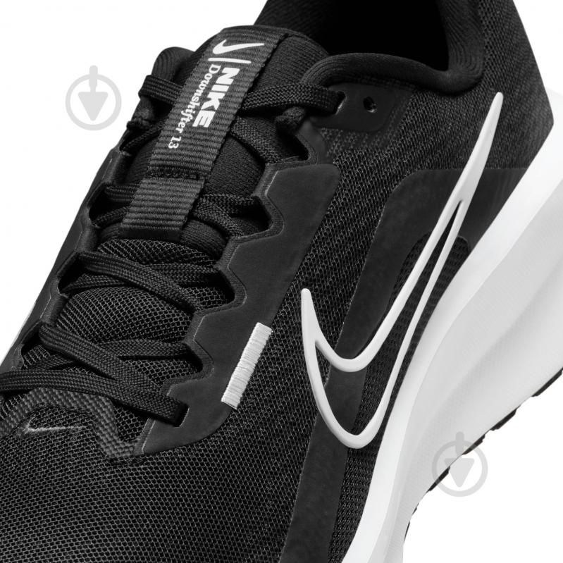 Кросівки чоловічі Nike DOWNSHIFTER 13 FD6454-001 р.49,5 чорно-білі - фото 6