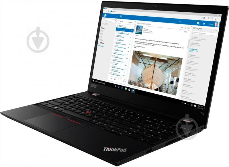 Ноутбук Lenovo ThinkPad T15 15,6 (20W40034RA) black - фото 3