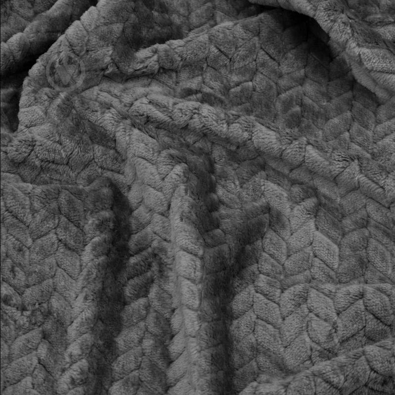 Плед Jacquard Braid 200x220 см сірий ARDESTO - фото 4 Плед Jacquard Braid 200x220 см сірий ARDESTO - фото 4