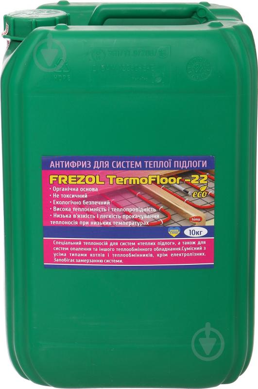 Теплоноситель для систем отопления Frezol –22°C TermoFloor 10 кг - фото 1