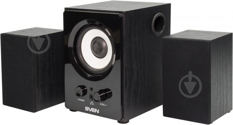 Акустическая система Sven MS-80 2.1 black - фото 2