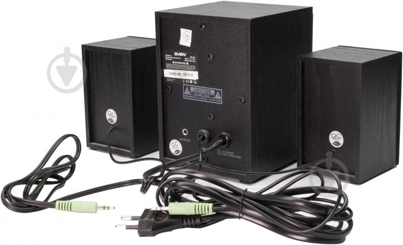 Акустическая система Sven MS-80 2.1 black - фото 3