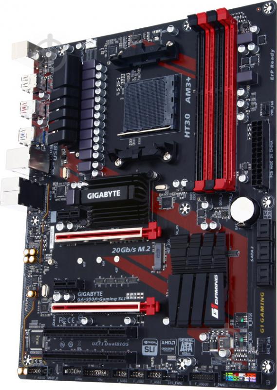 Материнська плата Gigabyte  GA-990X-Gaming SLI - фото 2