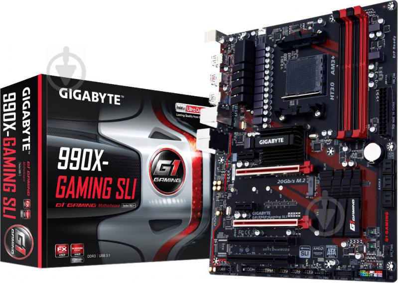 Материнська плата Gigabyte  GA-990X-Gaming SLI - фото 4