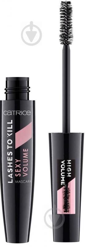 Туш для вій Catrice Lashes To Kill Sexy Volume Mascara чорний 10 мл - фото 2