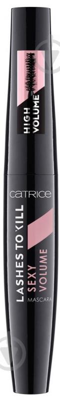 Туш для вій Catrice Lashes To Kill Sexy Volume Mascara чорний 10 мл - фото 1