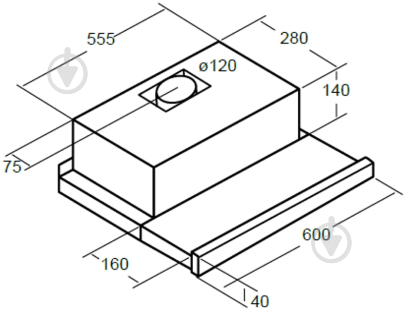 Витяжка Cata TF 5260 X/E - фото 18