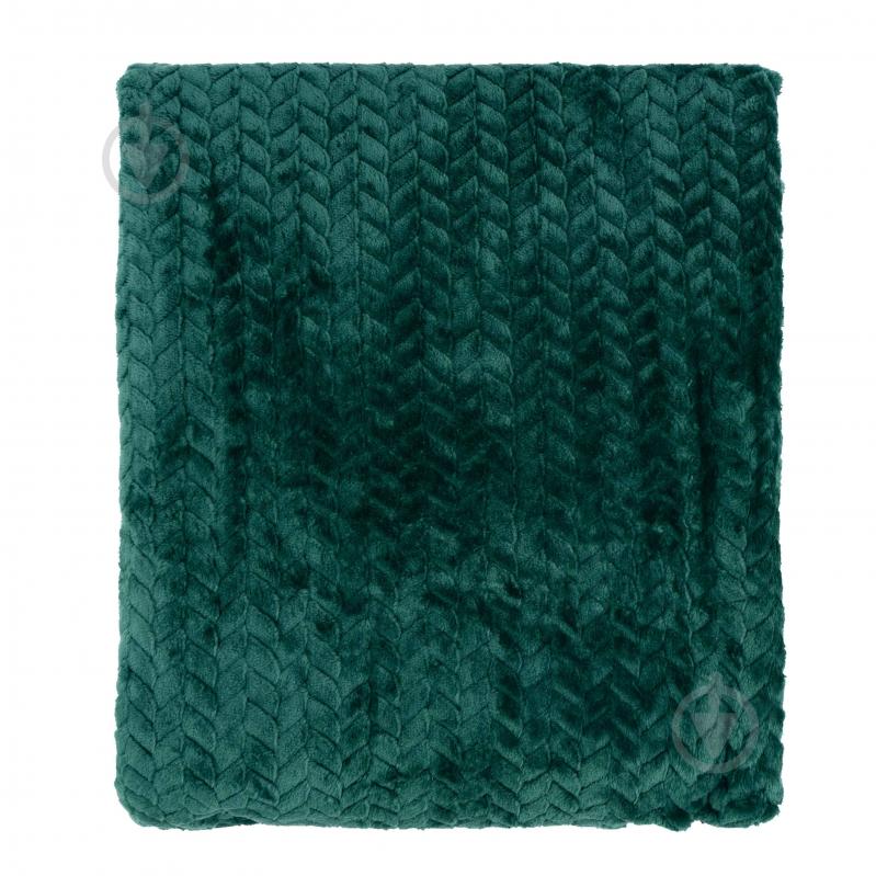 Плед Jacquard Braid 160x200 см изумрудный ARDESTO - фото 2 Плед Jacquard Braid 160x200 см изумрудный ARDESTO - фото 2