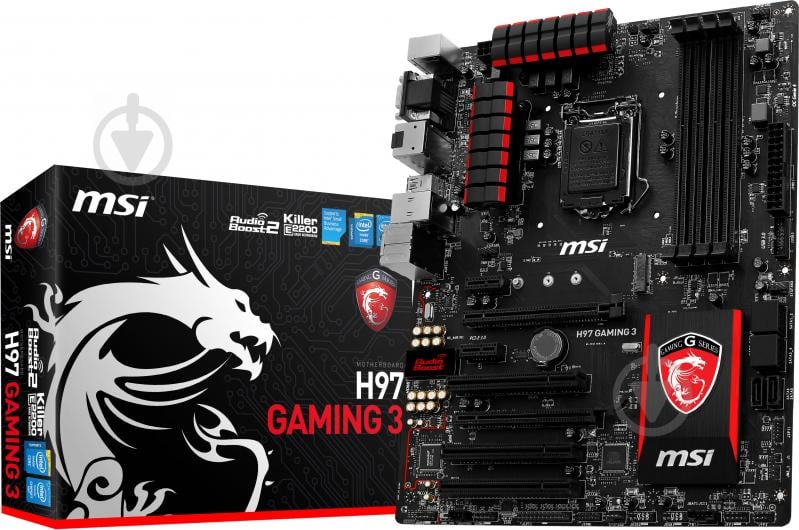 Материнская плата MSI H97 GAMING 3 (Socket 1150, Intel H97, ATX) - фото 6