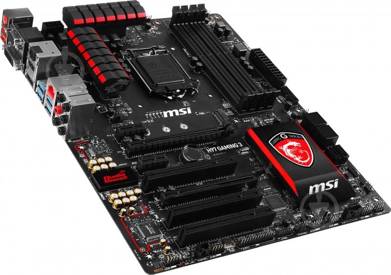 Материнская плата MSI H97 GAMING 3 (Socket 1150, Intel H97, ATX) - фото 2