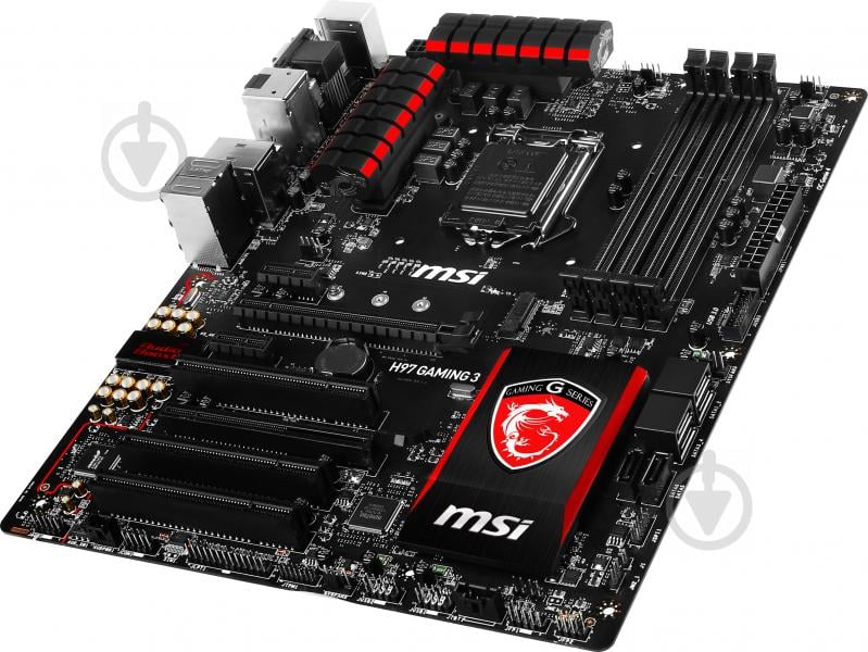 Материнская плата MSI H97 GAMING 3 (Socket 1150, Intel H97, ATX) - фото 4