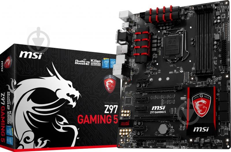 Материнська плата MSI Z97 GAMING 5 (Socket 1150, Intel Z97, ATX) - фото 6