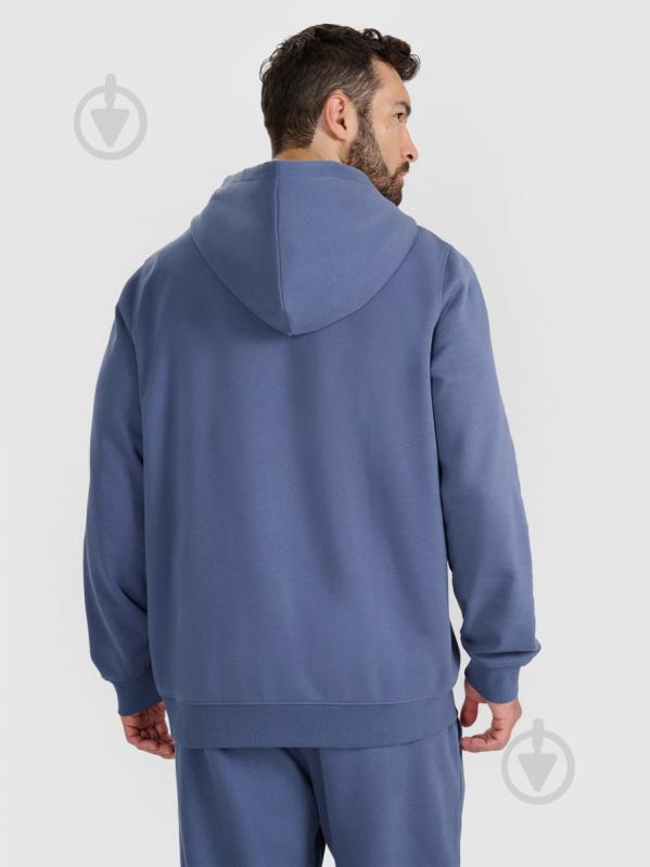 Джемпер 4F SWEATSHIRT M1766 4FWMM00TSWSM1766-32S р.2XL синій - фото 2 Джемпер 4F SWEATSHIRT M1766 4FWMM00TSWSM1766-32S р.2XL синій - фото 2