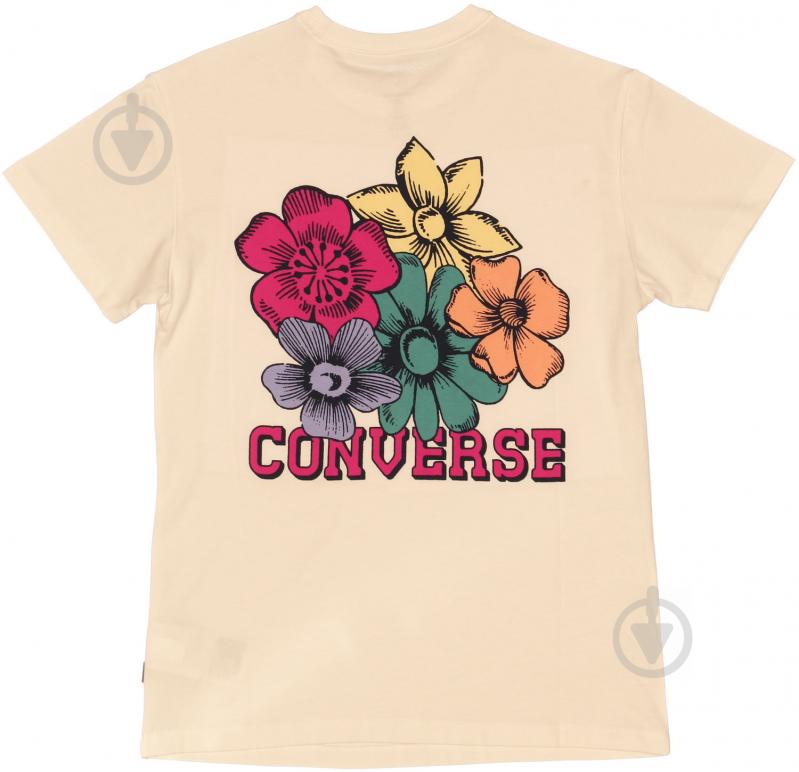 Футболка Converse FLOWER RELAXED TEE 10022749-102 р.M белый - фото 2