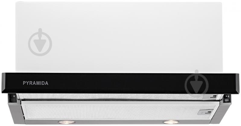 ᐉ Вытяжка Pyramida TL FULL GLASS 60 (1000) INOX BLACK/U • Купить в ...