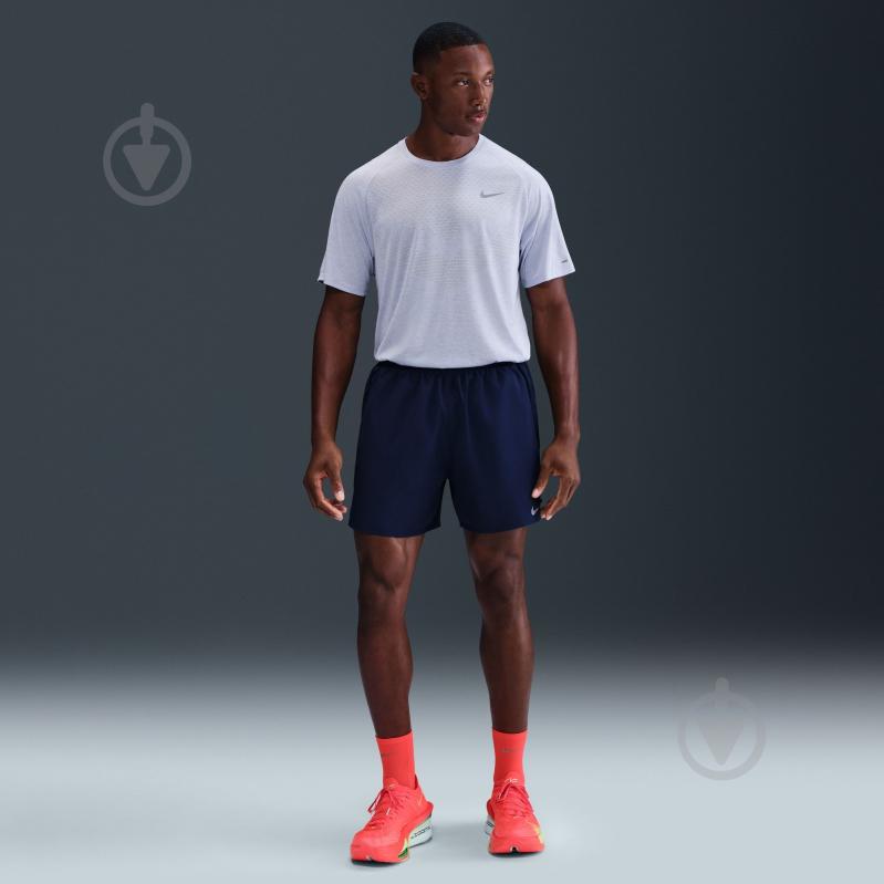 Футболка Nike M NK DFADV STRIDE SS TOP HV5203-057 р.XL серый - фото 5