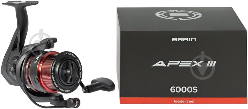 Катушка фидерная Brain Apex III Feeder 6000S 5+1BB 4.9:1 6000 - фото 6