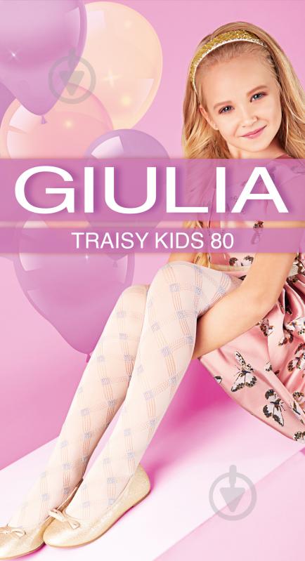 Колготки для девочек Giulia 80 (3) TRAISY р.92-98 черный - фото 1