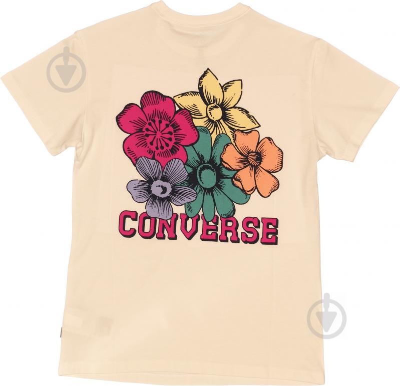 Футболка Converse FLOWER RELAXED TEE 10022749-102 р.XL белый - фото 1