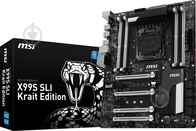 Материнская плата MSI X99A SLI Krait Edition (Socket 2011-3, Intel X99, ATX) - фото 6