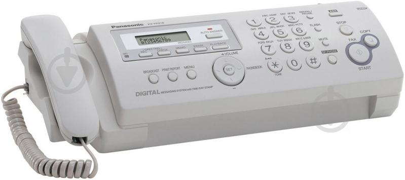 Факс Panasonic KX-FP207UA White - фото 1