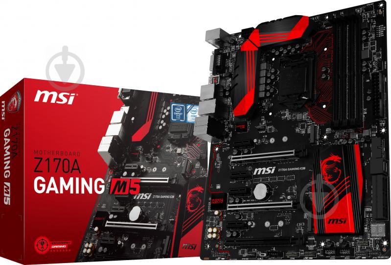 Материнская плата MSI Z170A GAMING M5 (Socket 1151, Intel Z170, ATX) - фото 6