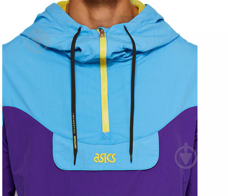 Анорак чоловічий Asics WVN CB ANORAK JKT 2191A239-400 р.M блакитний - фото 3