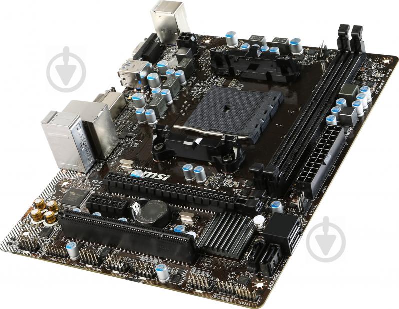 Материнська плата MSI A68HM-P33 V2 (Socket FM2+, AMD A68H, mirco ATX) - фото 3