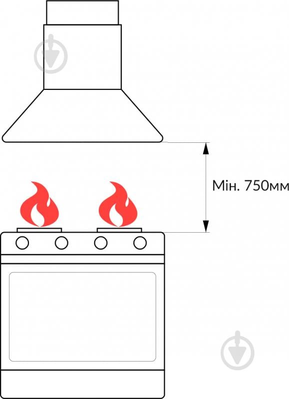 Витяжка Best ES 414 2MF 60 WH - фото 4